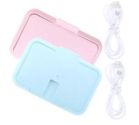 SOLUSTRE Scaldasalviette USB per Ragazzo Ragazza, Dispenser Portatile per Salviette Umide, Riscaldatore Tessuti Bagnati con Capacità Elevata, Alimentazione Usb, per Cambio Pannolini e Uso