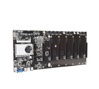 SOLUSTRE Scheda Madre Miner Per Macchine Da Mining Con Slot Gpu Interfaccia Vga Integrata e Memoria Efficienza Energetica e Stabilità Elevata Per Prestazioni Ottimali