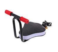 SOLUSTRE Seggiolino Bici Elettrica per Schienale e Braccioli, Cuscino Imbottito e Facile Installazione, Sedile Sicuro per Ciclisti Junior, Adatto per Bici Elettriche e Mountain Bike