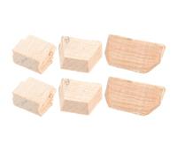 SOLUSTRE Set 2 Cunei in Legno per Rana Violino e Violoncello, Accessori Professionali per Strumenti a Cordiera, Tappi Comodi e Stabili per Performance Musicali in Studio e Palcoscenico