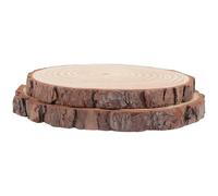 SOLUSTRE Set 2 Pezzi Pietre da Giardino Decorative in Plastico Khaki per Esterni, Adatte per Lavori Artigianali e Percorsi nel Giardino