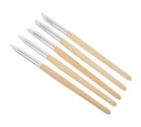 SOLUSTRE Set 5 Penne per Pulizia Orologi Bastoncini Antigraffio in Plastica e Legno, Strumenti per Rimozione Graffi Quadrante e Movimento, Kit Manutenzione Orologiai per Orologi, Gioielli