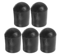 SOLUSTRE Set 5 Pezzi Tappetini Antiscivolo in Gomma per Puntale Contrabbasso, Protezione Facile da Installare per Migliorare la Risonanza dello Strumento
