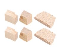 SOLUSTRE Set da 2 Cunei di Ricambio per Archetto di Violino e Violoncello in Plastico Khaki, Accessori per Suono Chiaro e Nitido, Adatti a Musicisti Avanzati