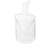 SOLUSTRE Set di Decanter per Vino Secchiello Portaghiaccio in Materiale Sintetico Trasparente, Forma Speciale Elegante e Classica per Migliorare L'esperienza di Degustazione