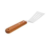 SOLUSTRE spatola per bistecca spatola in ghisa spatola per pesce spatola per griglia esterna piccola spatola per biscotti brownies spatola wok acciaio inox lunga spatola spatola spatola tostatura