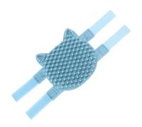 SOLUSTRE Spazzola da Parete in Silicone per Gatti Angolare Massaggio Facile da Usare Rimuove Peli Sciolti per Angoli e Gambe del Tavolo