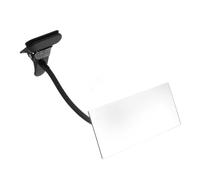 SOLUSTRE Specchietto Retrovisore per Computer Clip Specchio Grandangolare per Design Quadrato Elegante Installazione Facile per Professionisti