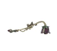 SOLUSTRE Spegnicandele Accessorio Rustico Vintage in Metallo con Manico a Forma di Fiore Che Previene Gocce di Cera e Riduce i Tempi di Pulizia per Cene a Lume di Candela
