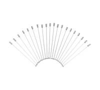 SOLUSTRE Spille di Sicurezza in Metallo con, 20 Pezzi, Lunghezza 95mm, per Accessori da Cucito e Decorazioni su Cappotti, Cravatte e Sciarpe