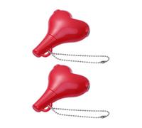 SOLUSTRE Splitter per Cuffie 3.5mm 2 in 1 Cuore Rosso, Adattatore Audio Portatile Doppio Jack, Mini Splitter per Auricolari per Condividere Musica Facilità