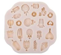 SOLUSTRE Stampo in Silicone e Adatto per Modellare e Artigianato Argilla per Creazioni DIY Design, Riutilizzabile