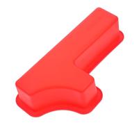 SOLUSTRE Stampo per Torta in Silicone Rosso a Forma di Numero Grande, Design Preciso e Versatile per Dolci di Compleanno e Feste, per Torte 3d Moderne