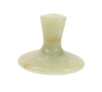 SOLUSTRE Strumento Gua Sha in Pietra a Testa Fungo per Massaggio Viso Collo e Schiena Impacco Caldo e Freddo Stimola Flusso Sanguigno Portatile e Compatto