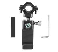 SOLUSTRE Supporto Telefono per Bicicletta e Veicoli in Plastica e Metallo con Rotazione a 360 Gradi e Illuminazione Flash Indicatore, Adatto per Scatti Durante la Corsa