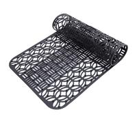 SOLUSTRE Tappetino Proteggi Lavello Cucina in Silicone Nero, Multiuso e Leggero, come Tappetino Asciugatura per Forno, Resistente e Antiscivolo