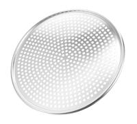 SOLUSTRE Teglia Pizza Forata in Resistente per Forno Multifunzione per Pizza Torte e Pancake Facilità Pulizia ed Elevata Conducibilità Termica