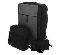 SOLUSTRE Zaino Per Laptop Da Viaggio Borsa Da Lavoro Spaziosa Zaino Casual Valigia Per Computer Borsa Tote Multiuso Tracolle Comode Materiali Resistenti