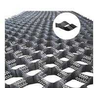 Solut, griglia di ghiaia spessa 5,1 cm per vialetti e paesaggi, supporto per pendio e sottosuolo, stabilità ottimale per sistemi di pavimentazione in ghiaia, Solut