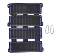Soluzione compatta per l'energia solare, pannello solare monocristallino ad alta efficienza e tasso di conversione superiore per un'ampia gamma di