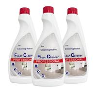 Soluzione detergente for aspirapolvere robot, confezione da 3 x 480 ml - Compatibile con Roborock S7, S8, Qrevo, F25, Saros 10R - Senza schiuma, senza residui for pavimenti duri e animali domestici