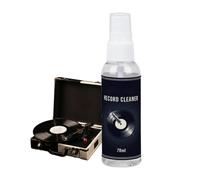 Soluzione detergente per dischi da 70 ml, spray antistatico in vinile per | Soluzione per la pulizia dei dischi per giradischi Stereo Audio Music Studio Radio Station Club Collector Collection