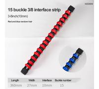 Soluzione di archiviazione presa efficiente organizer da parete con 3 guide di a