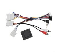 Soluzione di cablaggio radio con decoder CANBUS per automobili Toyota che necessitano di connettività dell'unità principale Android