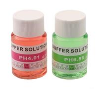 Soluzione di calibrazione del misuratore di pH per letture accurate, fluido tampone a due punti 4.01/6.86/9.18 per test nutrizionali per la crescita delle piante, liquido di verifica del tester ORP