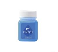 Soluzione di calibrazione del pH da 50 ml, kit di soluzione tampone 4.0/7.0/10.0 con contenitore ORP222mv per protezione della sonda di pH, etichette codificate a colori, laboratori e coltura