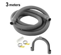 Soluzione di drenaggio flessibile per lavatrice lavastoviglie lunghezza 2M3 metr