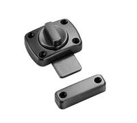 Soluzione di fissaggio sicura per mobili e stoccaggio con chiusura in lega di alluminio e hardware a prova di manomissione (grigio)