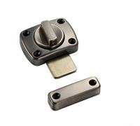 Soluzione di fissaggio sicura per mobili e stoccaggio con chiusura in lega di alluminio e hardware a prova di manomissione (bronzo)