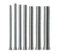 Soluzione di piegatura semplificata Questo set presenta cinque piegatubi a molla progettati specificamente per funzionare senza problemi con tubi in rame (22 mm)