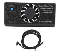 Soluzione di raffreddamento per fotocamera super silenziosa, ventola di raffreddamento a 3 modalità ultra silenziosa con micro ventola di