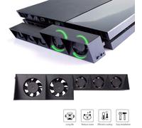 Soluzione di raffreddamento per PS4 e PS4 Slim, design Turbo per prestazioni di gioco elevate, praticità Plug and Play per un utilizzo immediato,