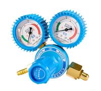 Soluzione di regolazione del gas Valvola affidabile con manometro antiurto adatta per più gas (misuratore di ossigeno)