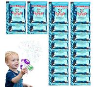 Soluzione Di Ricarica Delle Bolle - 20pcs Refill Liquid Riempe Di Bolla | Liquidi A Bolle Concentrate | RIFFETTUZIONE LAGGERIMENTI SOLUZIONE DI BOlLLE CONCATTURE | Intrattenimento Per Feste Esterne Pe