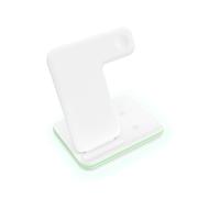 Soluzione di ricarica versatile, stazione 3 in 1 per ricarica rapida wireless, QC3.0 integrato, testa per prestazioni ottimali, buona qualità, buona