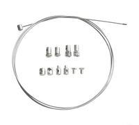 Soluzione di riparazione del cavo di controllo dell'acceleratore con hardware di installazione per tosaerba Rotovator Ride On diametro 0,16 cm anima in acciaio