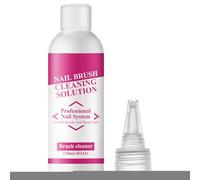 Soluzione Di Slip Unghie | 120 Ml Di Estensione Unghie Anti-Stick Liquid | Liquido Di Pulizia Della Spazzola Per Manicure | Volume Pratico Vantaggio | Longevità Del Pennello Migliorato | Per I Profess