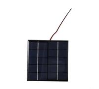 Soluzione Energetica Sostenibile 1 2W Modulo Pannello Solare per Varie Applicazioni Elettriche Esterne (1pc)