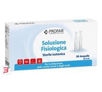 SOLUZIONE FISIOLOGICA STERILE ISOTONICA PROFAR 20 AMPOLLE DA 5 ML