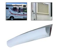 Soluzione Impermeabilizzante Elegante 2m PVC Bianco Gocciolatoio Pista Stampaggi