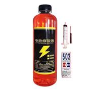 Soluzione liquida per il ripristino della batteria, 500 ml, soluzione acida per il rinnovo della batteria, acido detergente per terminali liquido al piombo, acqua distillata deionizzata