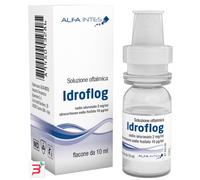 SOLUZIONE OFTALMICA IDROFLOG ACIDO IALURONATO 2 MG/ML E IDROCORTISONE SODIO FOSFATO 10 MCG/ML 10 ML