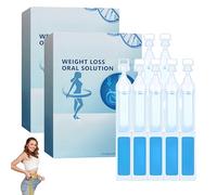 Soluzione orale, Liquido orale per la salute, professionale con complesso peptidico, Estratto vegetale naturale, Allevia il peso della pelle per uomini e donne, 0.7ml*5 (2Pezzo)