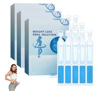 Soluzione orale, Liquido orale per la salute, professionale con complesso peptidico, Estratto vegetale naturale, Allevia il peso della pelle per uomini e donne, 0.7ml*5 (3Pezzo)