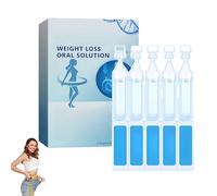 Soluzione orale, Liquido orale per la salute, professionale con complesso peptidico, Estratto vegetale naturale, Allevia il peso della pelle per uomini e donne, 0.7ml*5 (1Pezzo)