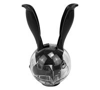 Soluzione Organizzazione Cibi Ears Rabbit Mini Grinder Set Black Pepper e cucina ricaricabile, da e bar (Black, One Size)